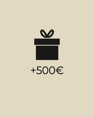 Idées de cadeaux + 500 €