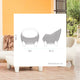 Pack x1 TABLE BASSE MARTINICA + x2 SIÈGES ARUBA