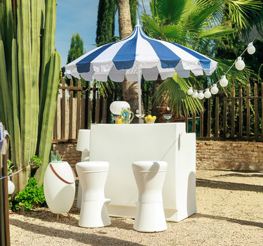 Parasol de type pagode ATRANI ø250 cm