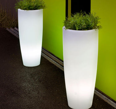 POT BAMBU 90 AVEC LUMIÈRE