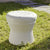 TABOURET BAS ROND CORFU 40 AVEC LUMIÈRE / SANS LUMIÈRE