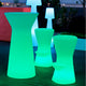 TABOURET HAUT ROND CORFU 74 AVEC LUMIÈRE / SANS LUMIÈRE