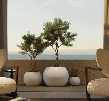 POT DE FLEURS ROND DALIA 70