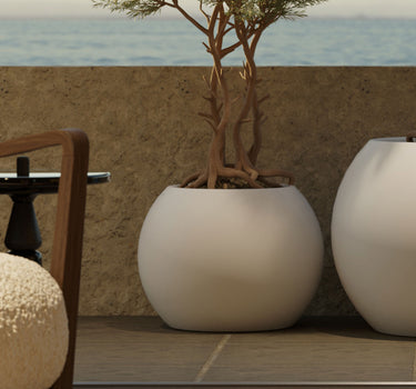 POT DE FLEURS ROND DALIA 50