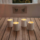 LAMPES EN FORME DE BOUGIE DOLO CERAMIC (Pack 2 unités)