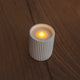 LAMPES EN FORME DE BOUGIE DOLO CERAMIC (Pack 2 unités)