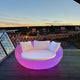 LIT DE JARDIN FORMENTERA AVEC LUMIÈRE / SANS LUMIÈRE