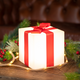 CUBE DE NOËL LUMINEUX GIFTY 20