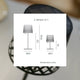 LAMPE DE TABLE SOLAIRE GRETITA