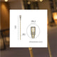 HIAMA pique de jardin solaire avec lumière à effet flamme(4 pièces)
