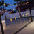 HIAMA pique de jardin solaire avec lumière à effet flamme(4 pièces)