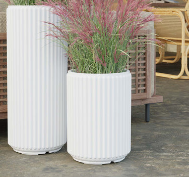 POT DE FLEURS ROND MARANTA 30 x 70