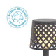 Lampe décorative sans fil GRETITA LAMPE DE TABLE BLANC