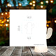 LAMPES DE TABLE NOËL PANCHITO BLANC TRANSLUCIDE