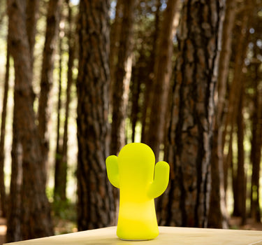 CACTUS LUMINEUX EN SILICONE PANCHITO VERT CITRON