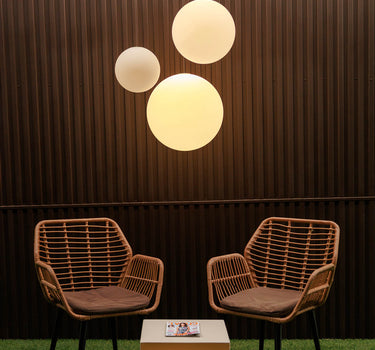 LAMPE PENDANTE SPHÉRIQUE AVEC BATTERIE RECHARGEABLE PIANETA