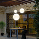 LAMPE PENDANTE SPHÉRIQUE AVEC BATTERIE RECHARGEABLE PIANETA