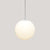 LAMPE PENDANTE SPHÉRIQUE AVEC BATTERIE RECHARGEABLE PIANETA