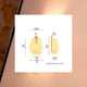LAMPE MURALE SANS FIL SAONA WALL