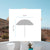 Parasol extérieur en acier ø220 x 230cm