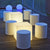 TABOURET ROND EN COULEURS OPAQUES TAFY