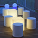 TABOURET ROND EN COULEURS OPAQUES TAFY