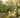 Parasol vintage vert à franges TULUM ø 230 cm