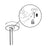 LAMPE PENDANTE SPHÉRIQUE AVEC CÂBLE PIANETA
