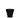 POT DE FLEURS ROND MAGNOLIA 30 NOIR