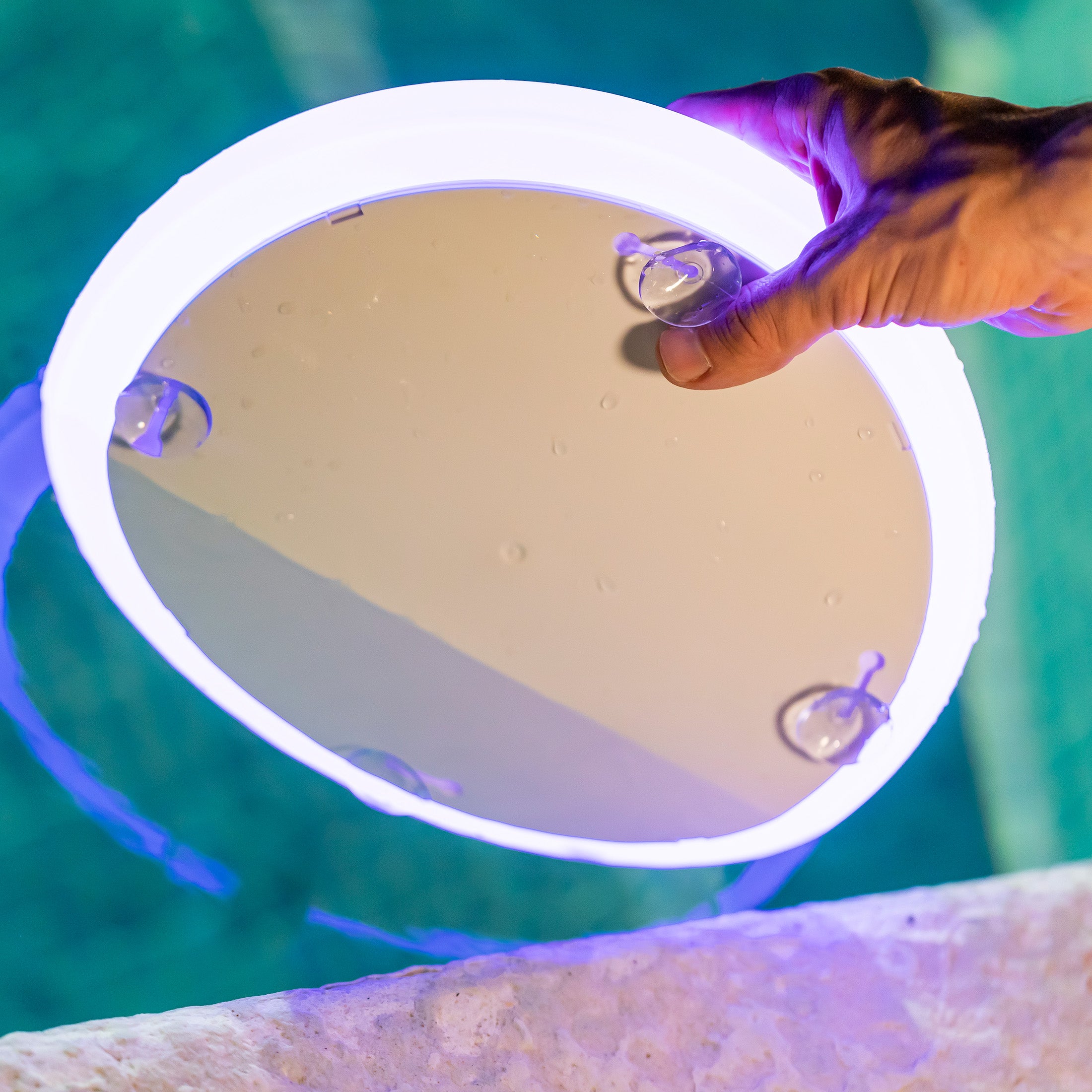 lampe piscine Lampe de piscine flottante avec haut-parleurs